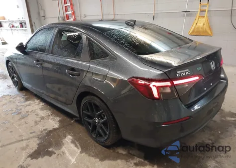 2025 Honda Civic Sport из США, поврежденный, VIN 2HGFE2F54SH585014